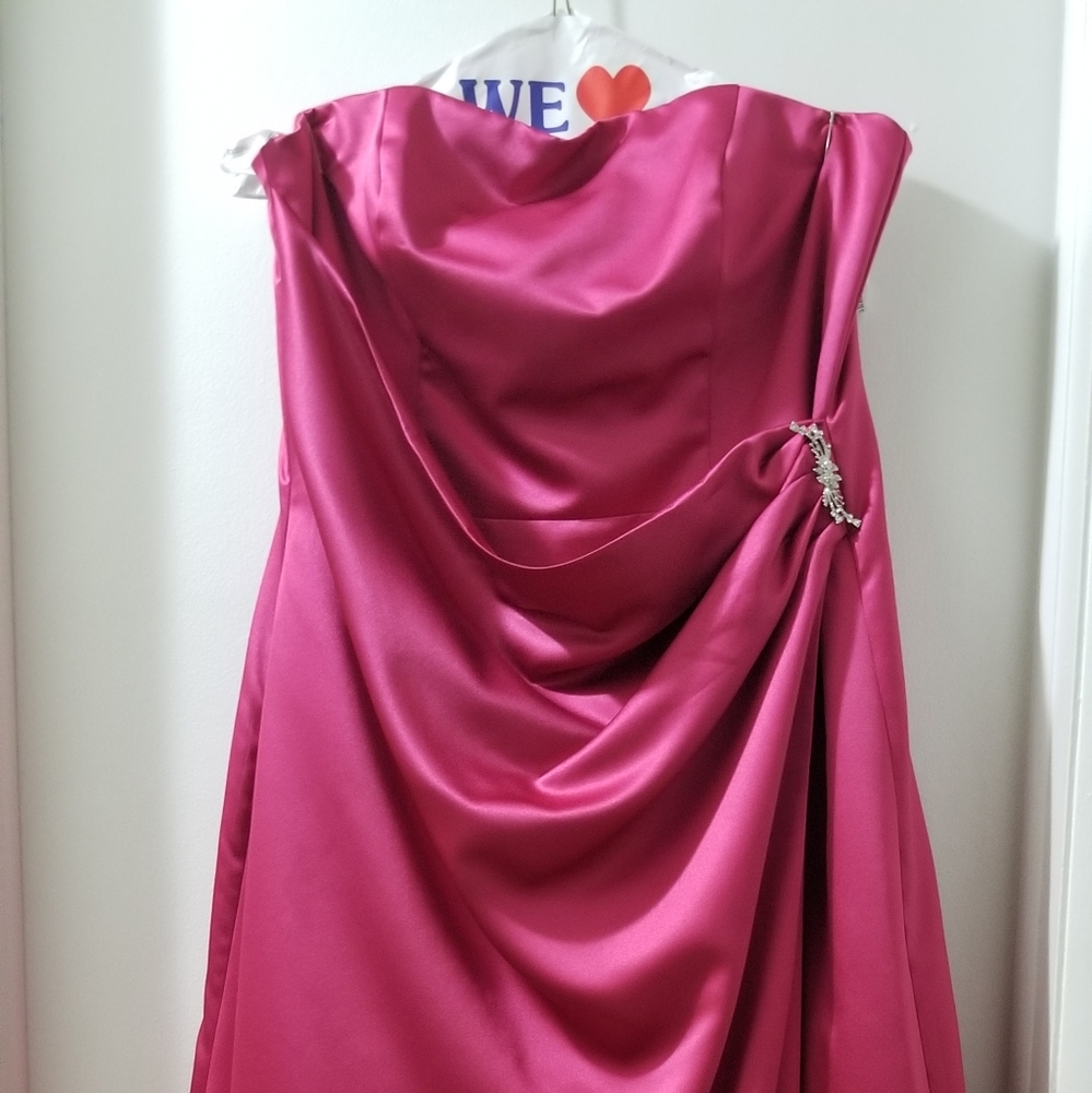 David's Bridal bridesmaid dress